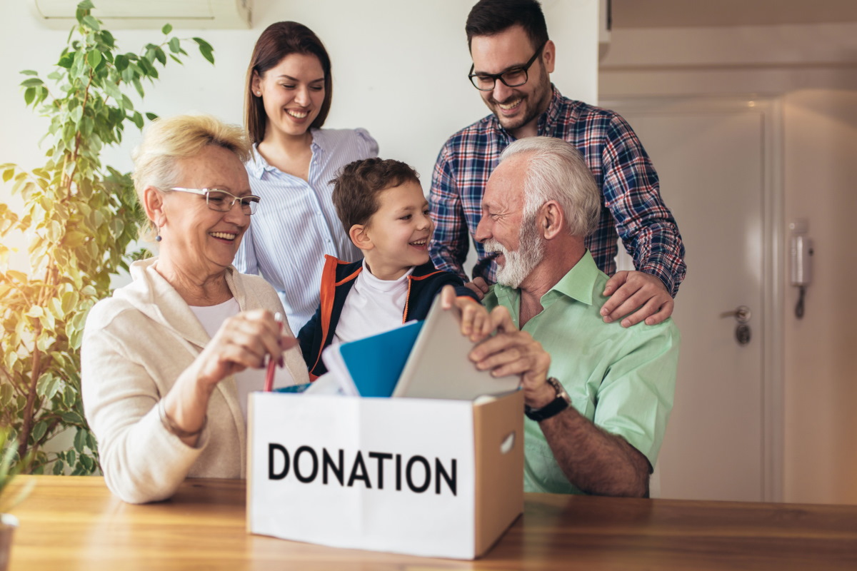 Decluttering a home for sale to fund aged care